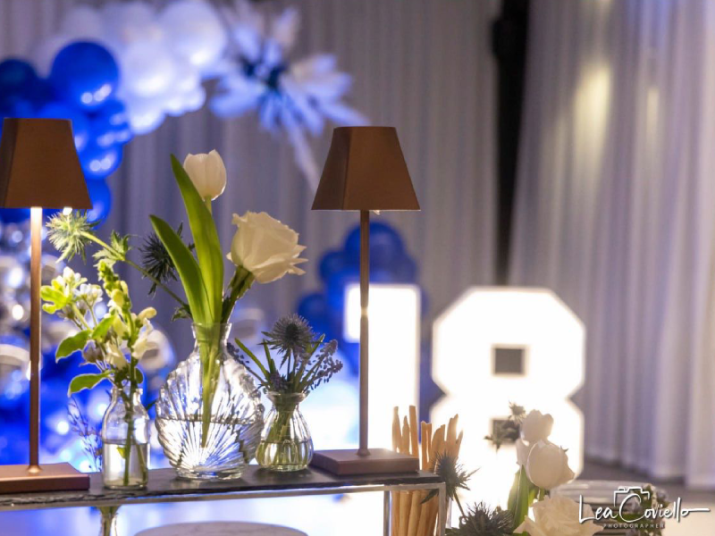 Foto di Lea Coviello - Allestimento Diciottesimo in Orangerie